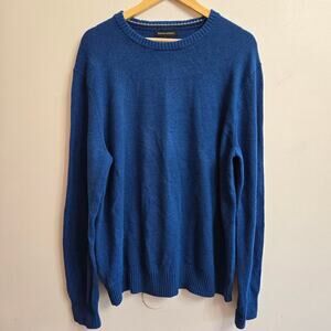 BANANA REPUBLIC Mens Classic Extra Fine Merino Wool Blend Crew Neck Sweater XL